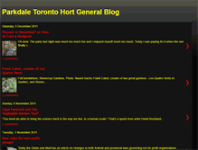 Tablet Screenshot of genblog.parkdaletorontohort.com